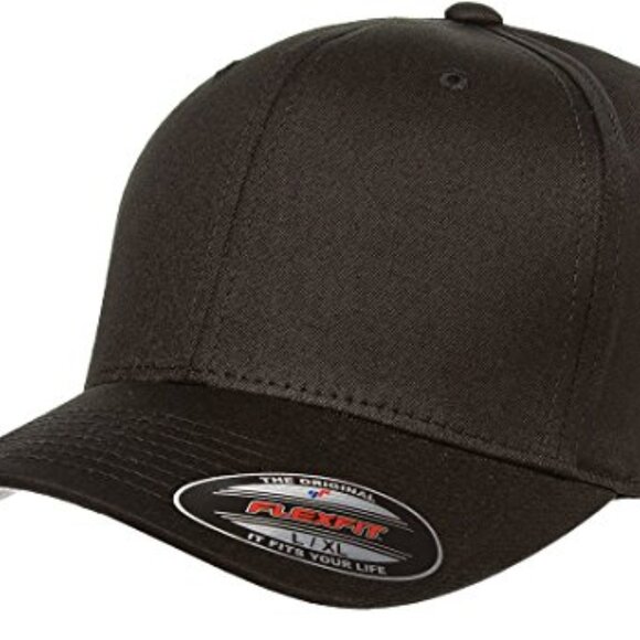 Stretch Mesh Fitted Cap Classic Retro Trucker Hat Breathable Comfort Unisex - Picture 3 of 6